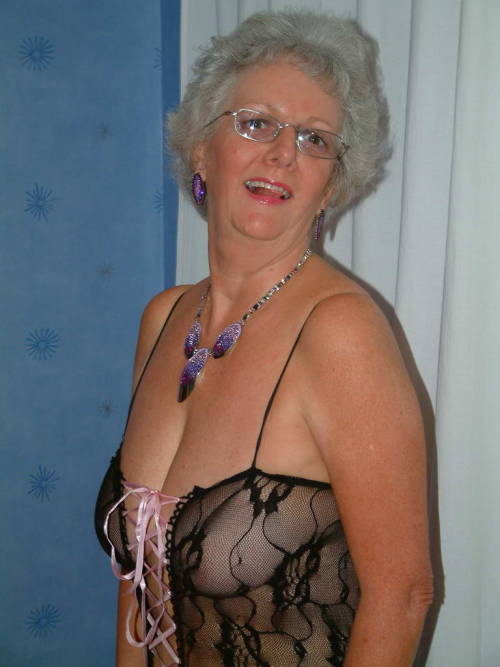 No-one can make lingerie smolder like an older woman… :-b…