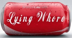 color-my-world-in-crayon:  Found a coke with your name on it.