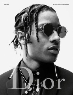 theclassyissue:  A$AP Rocky | Dior Homme