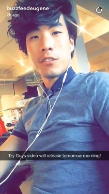 eugenekingyang:  Eugene on snapchat: April 2016 part 3 