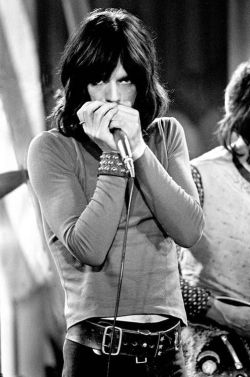 the60sbazaar: Mick Jagger performing at the Rock n Roll Circus 
