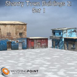 The  first set of buildings to build your own town and village.