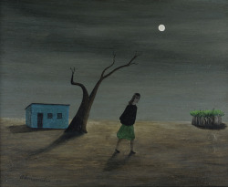 huariqueje:  Girl Searching  -  Gertrude Abercrombie ,1945American,