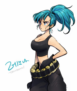 tamtamdi:    Leona Heidern form KOF 