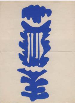 mirellabruno:  Henri Matisse. The Lyre.  1946.  Gouache on