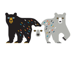 graphicdesignblg:  Bears by DoublenautFollow us on Instagram