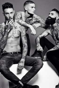 theclassyissue:  Billy Huxley, Ricki Hall, & Toby Leonard