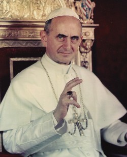 Papa Paolo VI ( nato Giovanni Battista Enrico Antonio Maria