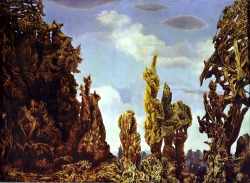 Max Ernst (Brühl 1891 - Paris 1976); The fashinating Cypress,