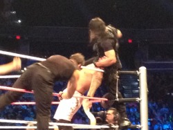 Last night. Smackdown. Tampa.