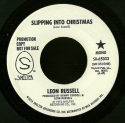 classicwaxxx:  Leon Russell “Slipping Into Christmas” Promo