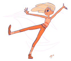 orange girl