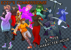 turntechtestament:New commissions post! I’m now a full-time