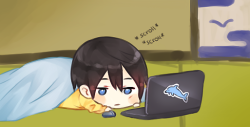 miffurin:  Dumb rinharu thing in which they’re tumblr users