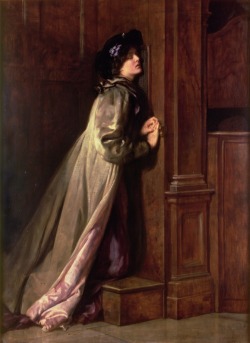 pre-raphaelisms:  John Maler Collier (1850-1934)The Sinner, 1904