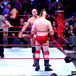 mitchtheficus:Sheamus (oh so sincerely) holds open the bottom ropes