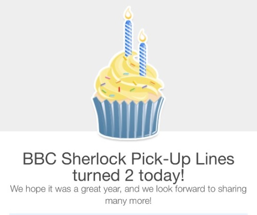 Look what Tumblr emailed me! Happy anniversary, my beautiful, wonderful followers <3