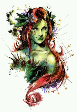 geektastic1100:  Poison Ivy. All it takes is a kiss…