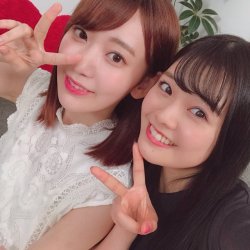 hkt48g:  Miyawaki Sakura -  Motomura Aoi