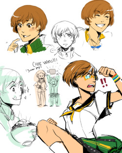 lichiichi: At one point I drew lots of Chie and I was totally