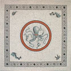 scottpatrick:    Sealife Mosaic from the House of the Dancing