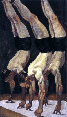 androphilia:The Hand-Standing Gymnasts by Mark Beard