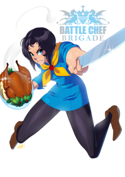 tovio-rogers:    a quickie of mina from battle chef drawn as