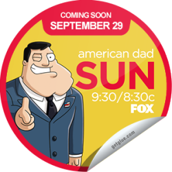      I just unlocked the American Dad Season 9 Coming Soon sticker