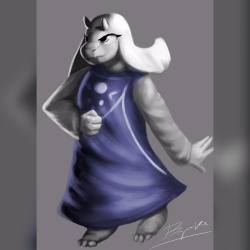 my Toriel piece i did last year (had to repost, cuz the pic was