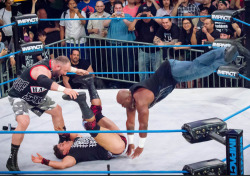 jakeslammer:  WTF! Look At the Dudley Boyz Wrecking The Goods,