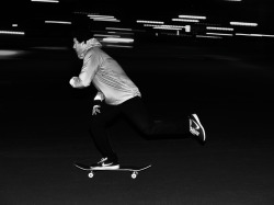 nikesb:  Night mission. Paul Rodriguez with the P-Rod 8 ‘Flash’