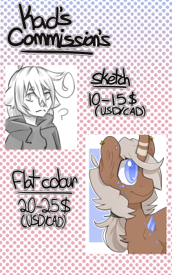 kadogeookami:Finally made a workingcommission sheet!Sketches: