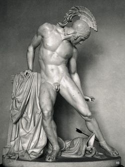 ganymedesrocks:  hadrian6:  Achilles Wounded. 1842. Innocenzo
