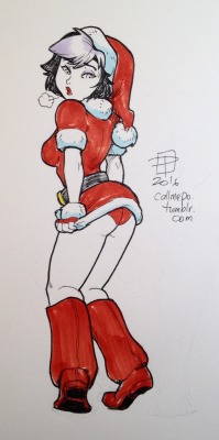 callmepo:  Santa’s little helper needs a bigger uniform.  Cool