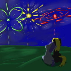 Watching Fireworks