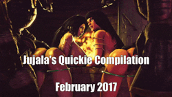 jujala:  Jujala’s Quickie Compilation February 2017Hey guys,