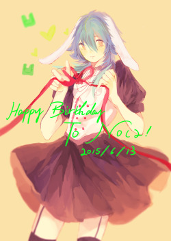 ruff-rabbit-ooooo2:Happy birthday to Noiz!!! PIXIVThe time is