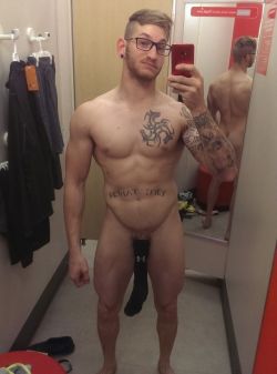 sandboytx:  ALEXANDER | Cock in a Sock  “Muscular tattooed