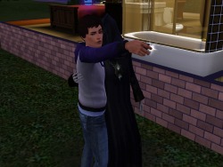 simsgonewrong:  so this woman died at my sims party so I had