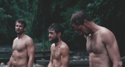 celebrityscenes:  Alex Russell, Joel Jackson and Daniel Radcliffe