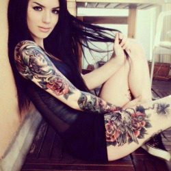 inked-babes-are-among-us:  More @ http://inked-babes-are-among-us.tumblr.com