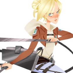 Lady Number 102!! ANNIE LEONHARDT!! Attack on titan has become
