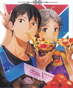 therealdanarchist:    Haikyuu!! Food Illustration Book