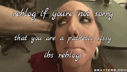 itsybitsysissy:  ibsrelogs:  Reblog Sissy!  Creating some captions