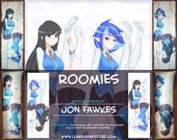 lunarshinestore:  Roomies Dakimakura Available now: http://lunarshine.myshopify.com/products/roomies-dakimakura