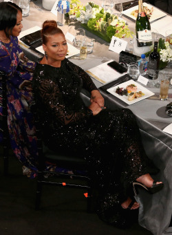 celebritiesofcolor:  Queen Latifah attends The 22nd Annual Screen