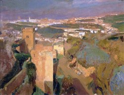 urgetocreate:Joaquin Sorolla, Torre de los Siete Picos, La Alhambra,