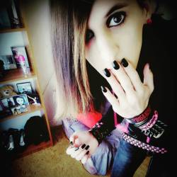 Too emo to be real xd rawr? #emo #emogirl #scenegirl #scene #gothgirl