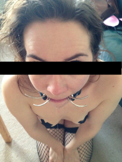 geeandbeevstheworld:  Hair pulled, spider-gagged and drooling