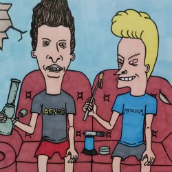 goblinitis:  Dabbin with Beavis and Butthead 